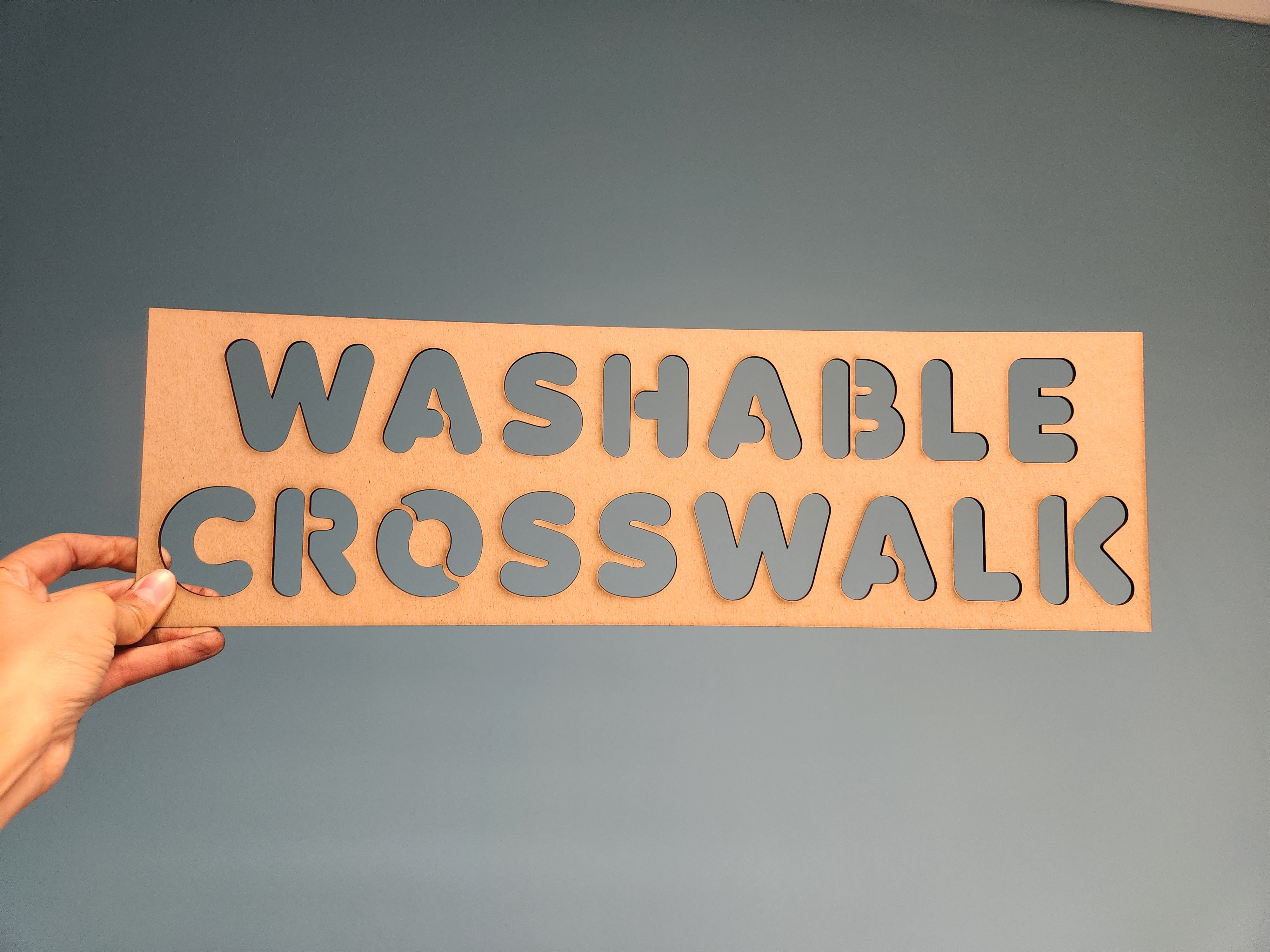 The crab crosswalk